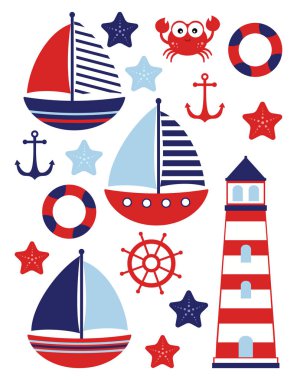 deniz bebek set Marine