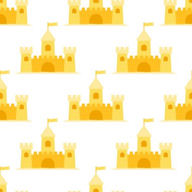 Kum kale Dikişsiz desen