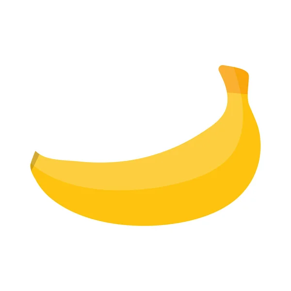 Banana, ilustração vetorial de frutas — Vetor de Stock