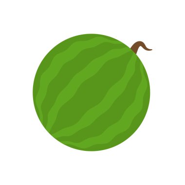 Karpuz kutsal kişilerin resmi içinde düz bir stil