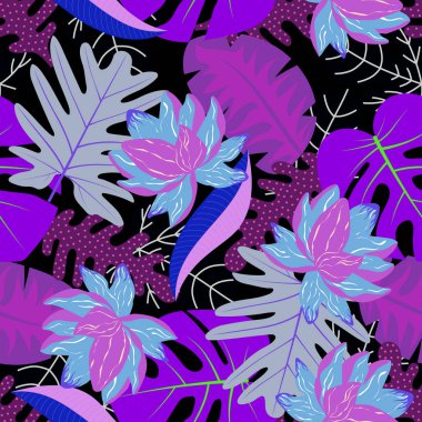 yaratıcı çiçek arka plan tropikal