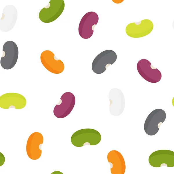 Haricot bean Seamless Pattern — Wektor stockowy