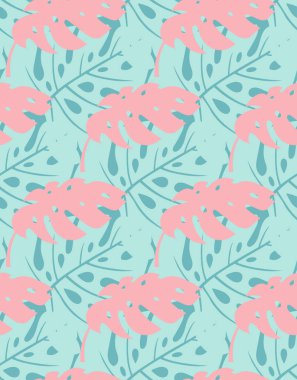 Canavar Yaprağı Kusursuz Desen