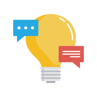 Ampullü kabarcık konuşması. Yaratıcı fikirler