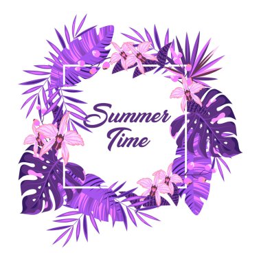 çiçek çerçeve yaz saati