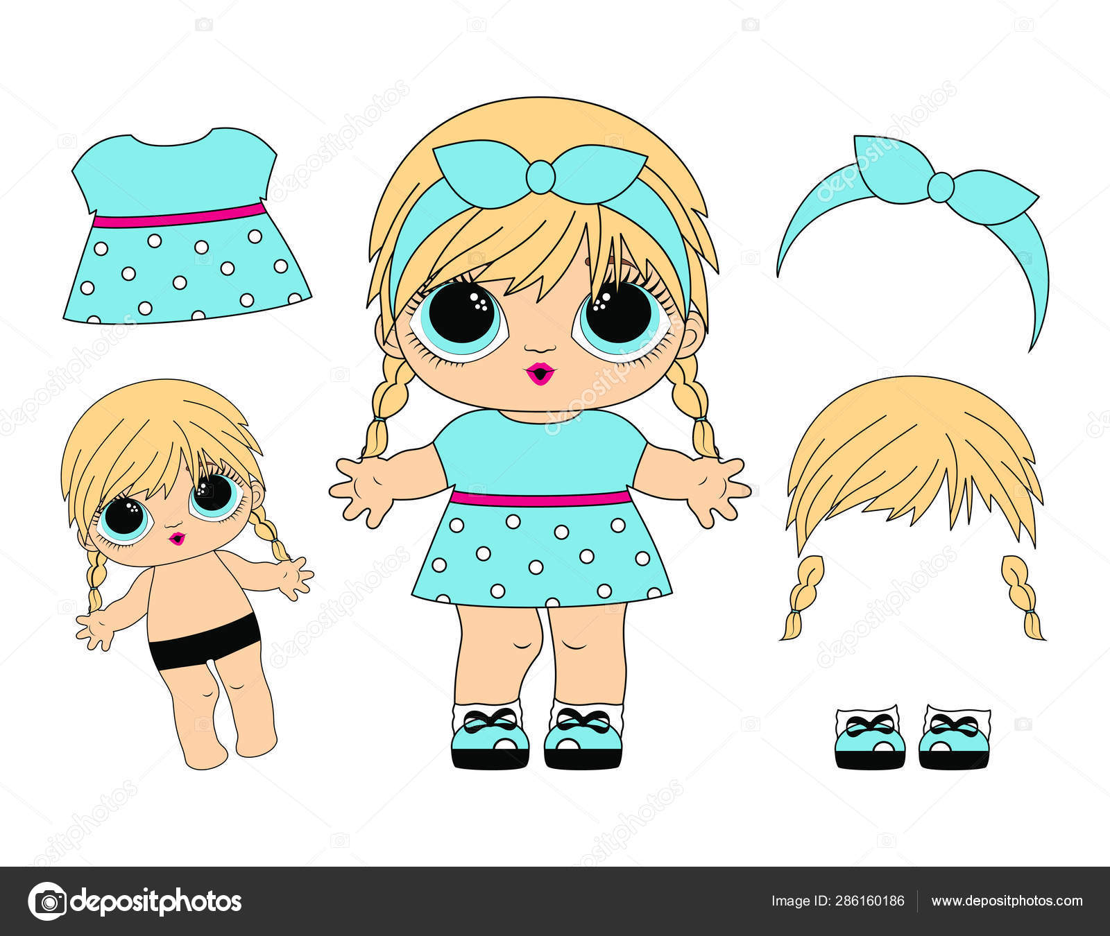 blonde lol dolls