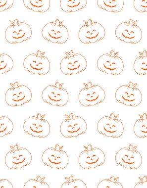 cadılar bayramı sevimli arka plan kabak