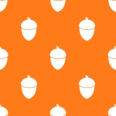 Meşe palamudu ile dikişsiz tekrar desen