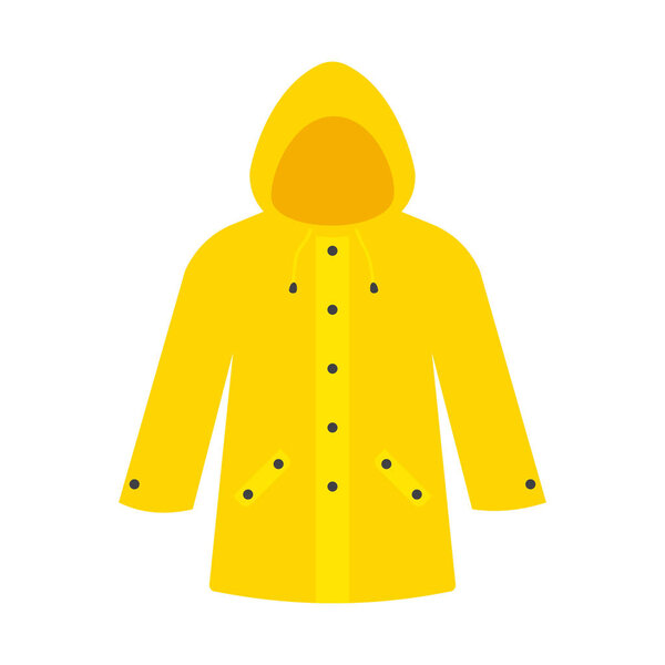 Yellow raincoat waterproof clothes