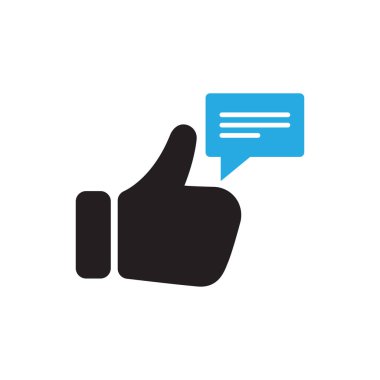 Olumlu referans simgesi.