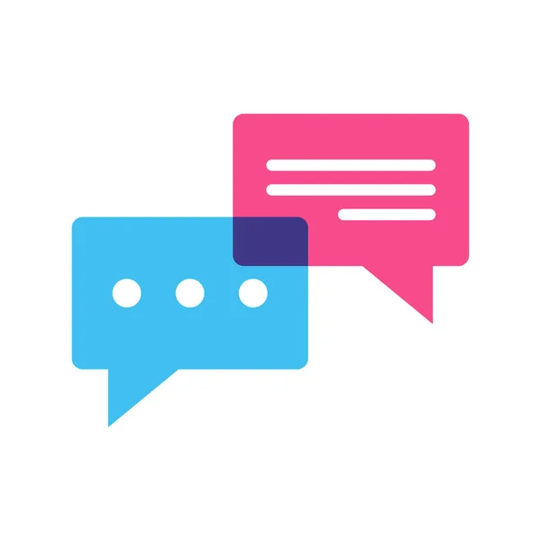 Chat discours bulle icône. — Image vectorielle