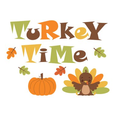 Çizgi film hindisinin çizimi