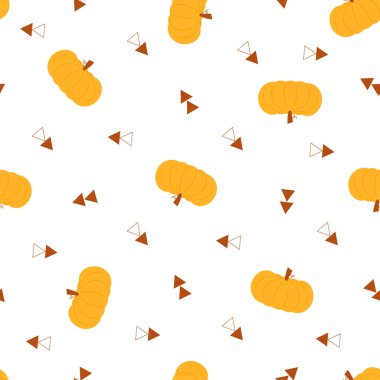 Balkabaklarıyla kusursuz desen