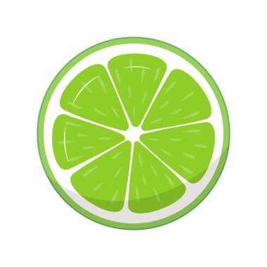 Beyaz arka planda izole edilmiş taze egzotik limon meyvesi, sağlıklı yaşam tarzı için yaz meyveleri, çizgi film tarzı, herhangi bir tasarım için vektör çizimi