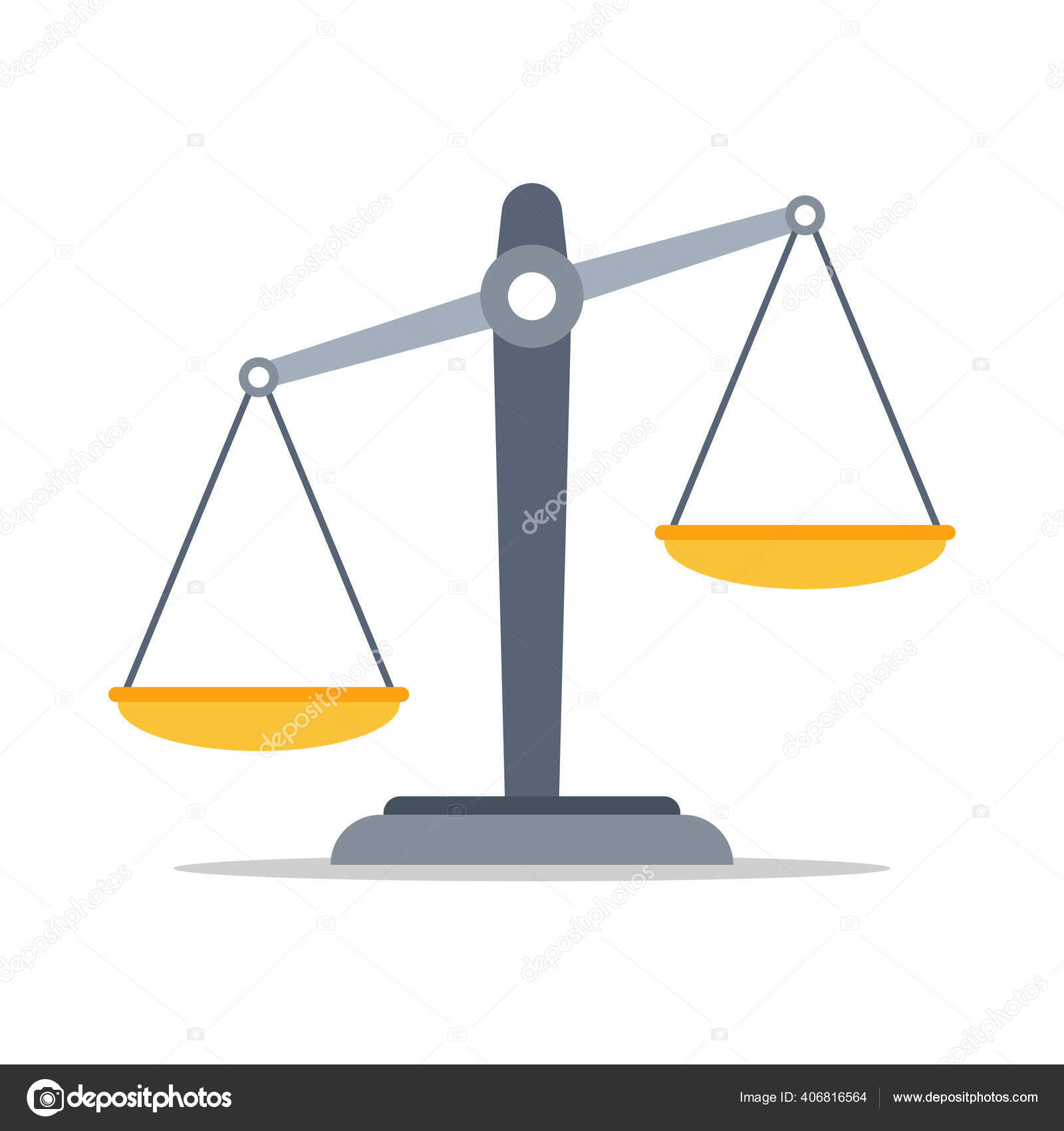 正義のアイコンの規模。法収支記号. ストックベクター ©Makc76 406816564