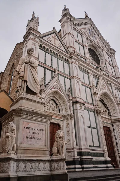 Florence Italië Mei 2017 Basilica Santa Croce Basiliek Van Het — Stockfoto