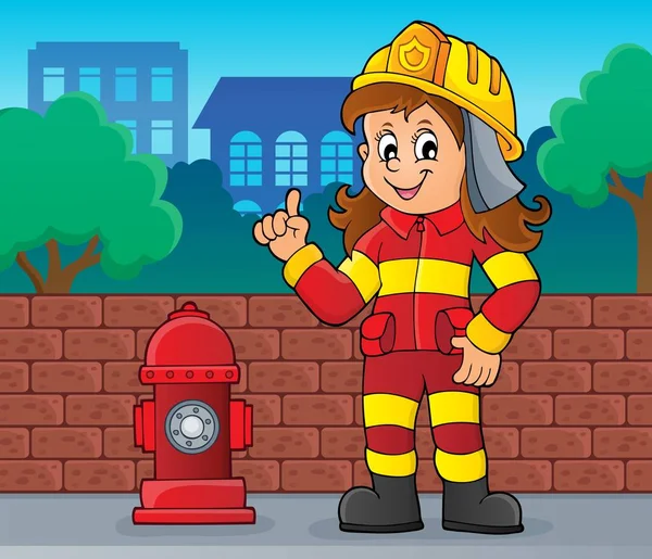 Bombero femenino imágenes de stock de arte vectorial | Depositphotos Bombero femenino imágenes de stock de arte vectorial | Depositphotos