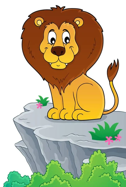 Lion Theme Image Ilustración Vectorial Eps10 — Vector de stock