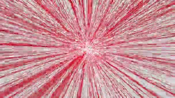 特定の百万の心の爆発 百万の粒子をマージし 心臓の形 バレンタインデー ビデオ グリーティング カードを作成 — ストック動画