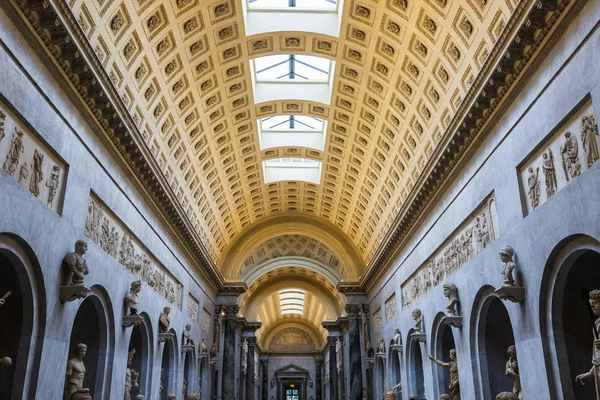 Salas Museus Cidade Vaticano Vaticano Roma Itália — Fotografia de Stock