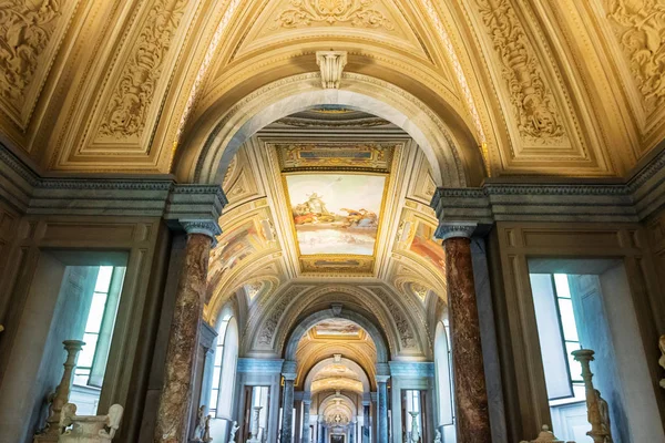 Salas Museus Cidade Vaticano Vaticano Roma Itália — Fotografia de Stock