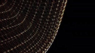 Soyut dalgalı arkaplan