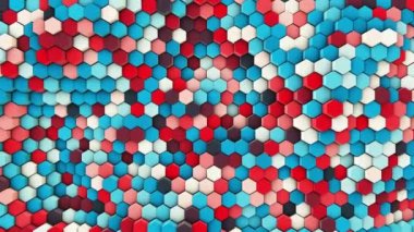 3B dalgalı altıgenler borular