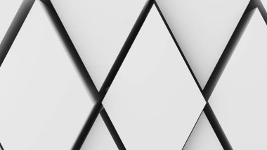 3D resim, arka plan, elmas yoğun birbirine bitişik hacimsel dalgalı hareket