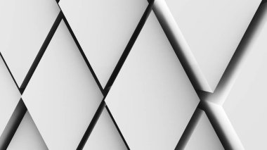 3D resim, arka plan, elmas yoğun birbirine bitişik hacimsel dalgalı hareket