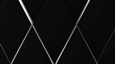 3D resim, arka plan, elmas yoğun birbirine bitişik hacimsel dalgalı hareket