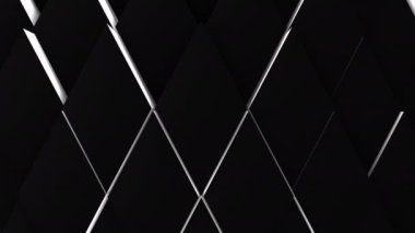 4 k Soyut animasyon 3D çalkantılı arka plan