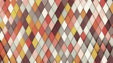 4 k Soyut animasyon 3D çalkantılı arka plan