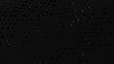 4 k Soyut animasyon 3D çalkantılı arka plan