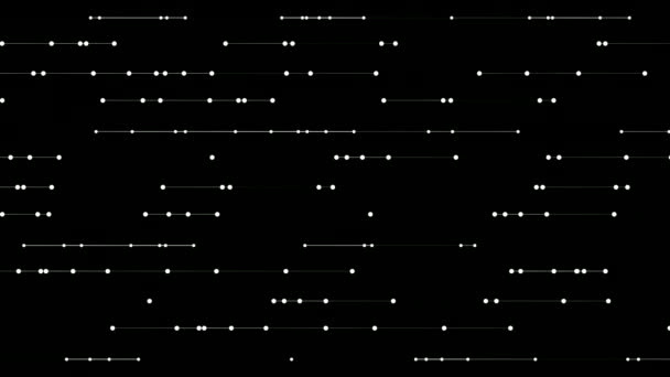 Sömlös och färgglada slowmotion grafik bakgrund, — Stockvideo