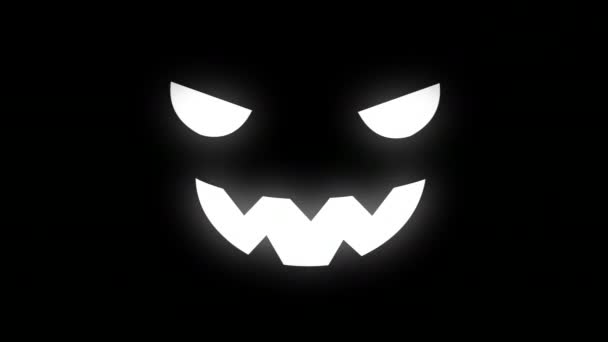 Animación para la fiesta de halloween — Vídeo de stock