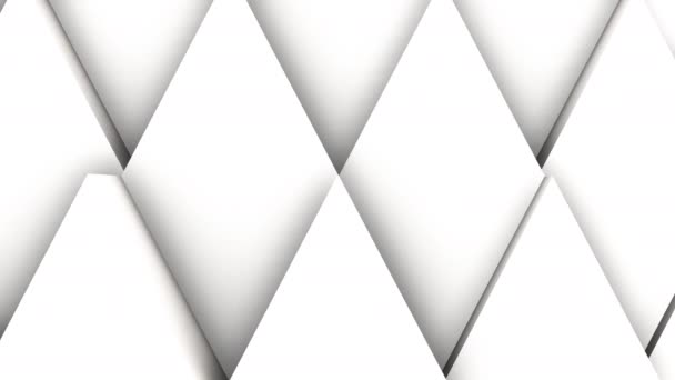 Светлая чистая минимальная полигональная сетка — стоковое видео