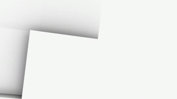 ライト明るいきれいな最小ポリゴン グリッド パターン — ストック動画