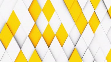 Bazı renkli unsurlar ile beyaz en az poligonal ızgara desen