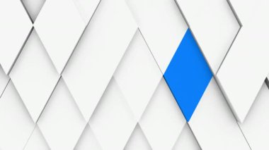 Bazı renkli unsurlar ile beyaz en az poligonal ızgara desen