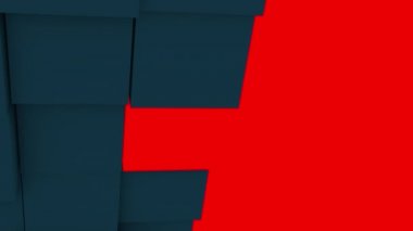 Soyut poligonal geometrik yüzey, beyaz en az poligonal ızgara desen hareketli arka plan beyaz tasarım alanı ile saf mimari duvar sallayarak rastgele bir renk elemanları ile