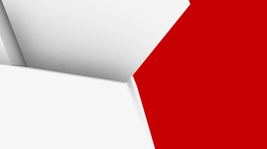 3D çizim, tasarım ve web için soyut geometrik hacimsel arka plan