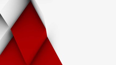 3D çizim, tasarım ve web için soyut geometrik hacimsel arka plan
