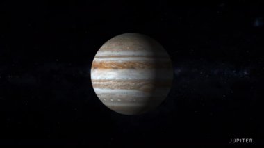 Güneş'ten beşinci gezegen Jüpiter.