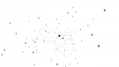 tek bir noktaya yakınsak kirişler Soyut animasyon