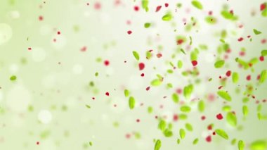 havada ağır çekim bahar arka plan bahar