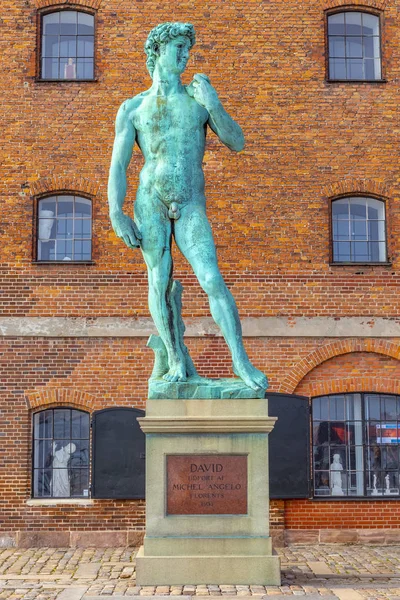 David Statue in der Kunstgalerie — Stockfoto