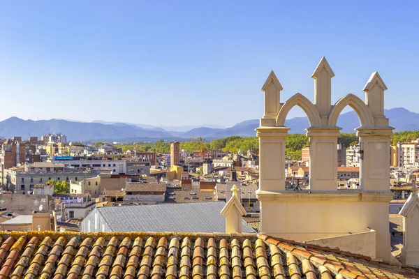 Cityscape, view of Girona, Catalonia, Spain — Stock Photo, Image