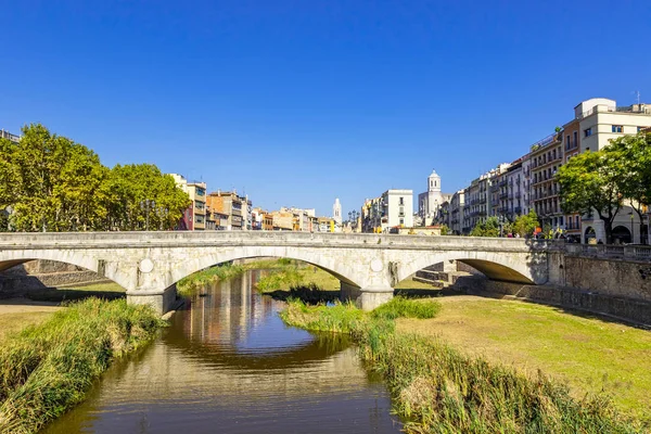 Cityscape, view of Girona, Catalonia, Spain — Stock Photo, Image