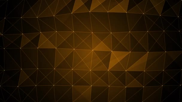 Hintergrund geometrische Animation — Stockvideo