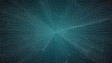 Geometrik animasyon soyut bilgisayar oluşturulan